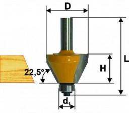 Фреза кромочная конусная ЭНКОР 30,2*13 мм