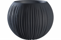 Кашпо Сфера 1,7л антрацит