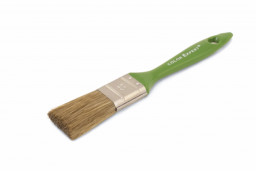 Кисть флейцевая 30 мм толщина 6 ПЭТ-кит пластиковая лаковая ручка Color Expert