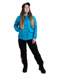 Костюм демисезонный женский Скат бирюзовый Нова Текс