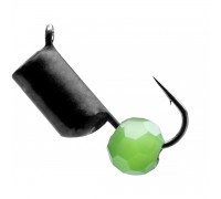 Мормышка вольф. Гвоздешарик 0,65гр гвоздик d2,0 многогранный зеленый Premier Fishing (10шт/уп)