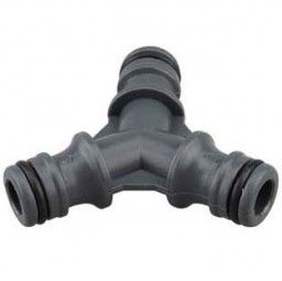 Муфта тройник- коннектор, пластик