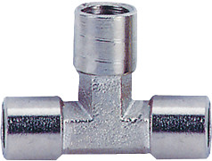 Переходник T - 3/8"FFF,Блистер