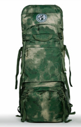 Рюкзак 100л ТИГРИС 5 Оксфорд600 PU Принт МОХ