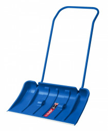 Скрепер снеговой ЗУБР СКАНДИНАВИЯ Профессион на колесиках пластиковый ковш 800мм 