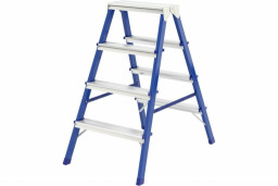 Стремянка 4 ступени двухсторонняя СИБРТЕХ