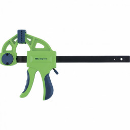 Струбцина F-образная быстрозажимная 300х70х540 мм пласт корпус фиксатор двухкомп рук-ка Сибртех