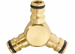 Тройник латунный PALISAD