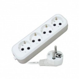 Удлинитель Универсал У10-555 ПВС 3*0,75 4гн. с/з 2м