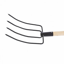 Вилы 4-рогие сенные СИБРТЕХ 210*310*1400 мм деревянный черенок