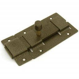 Засов дверной плоский СЕКРЕТ Киров ЗД-02 антик бронза